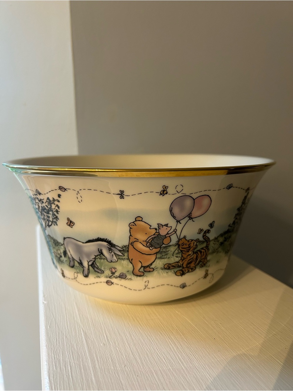 Lenox Winnie the Pooh Balloons of Cheer Bowl